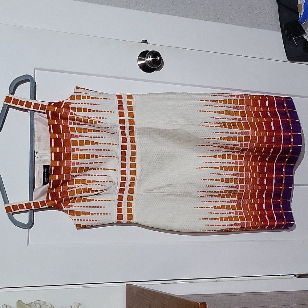Jones New York Geo Print Sheeth Dress